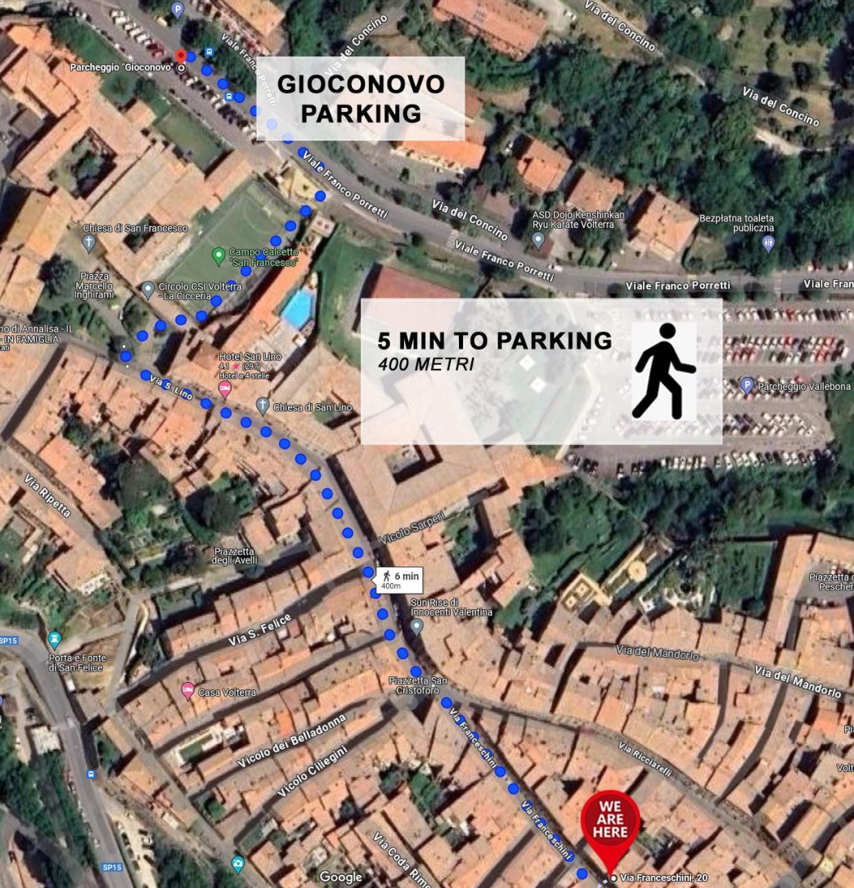 Il Cantuccio- Appartamento In Centro Con Giardino Вольтерра Екстер'єр фото